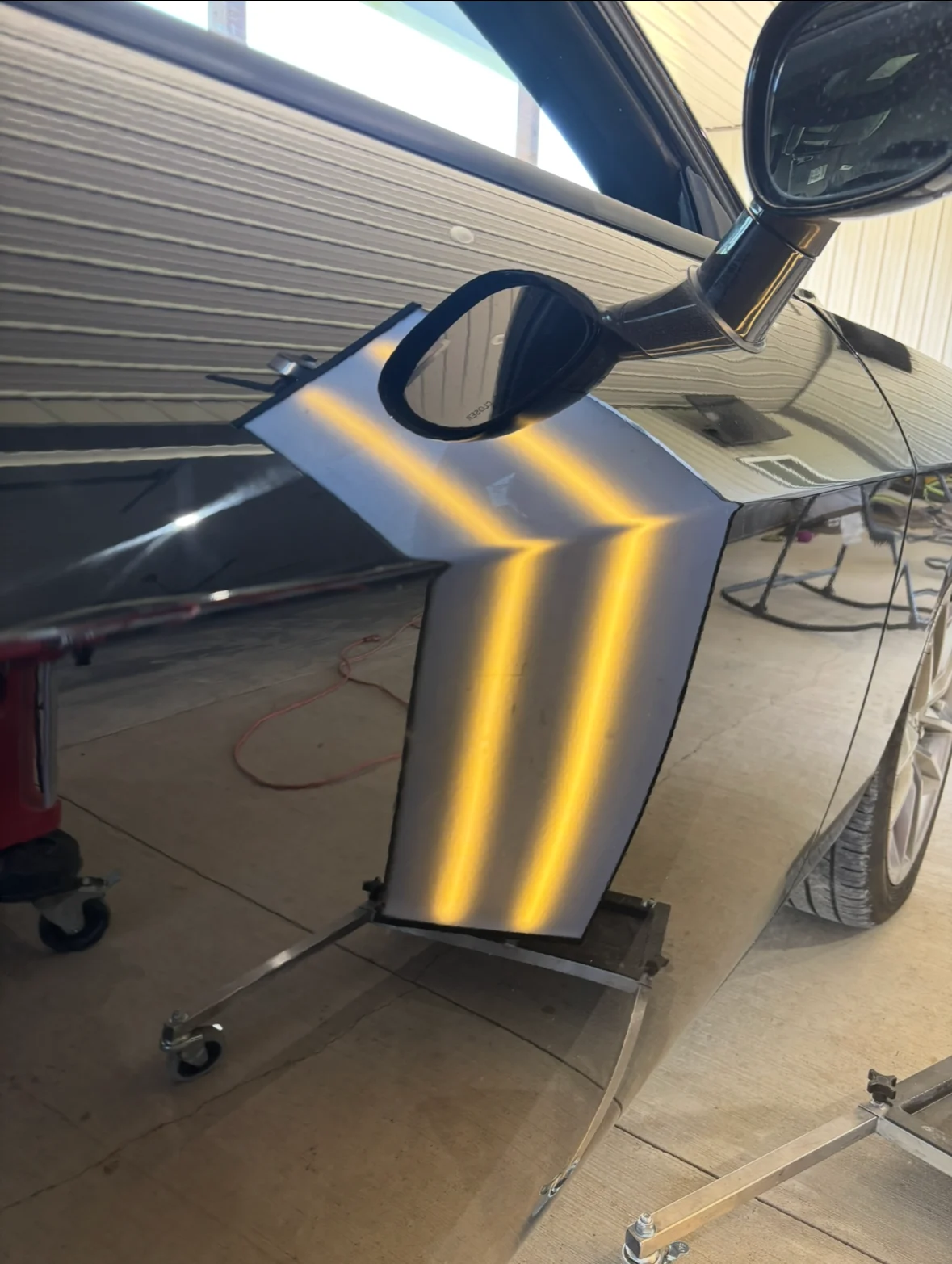 Professional paintless dent repair in Lenexa, KS at the Hail Solutions Olathe shop